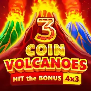 Play 3 Coin Volcanoes Level Up casino